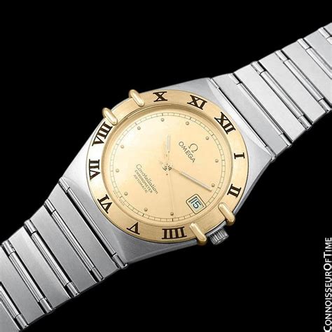 omega constellation manhattan mens